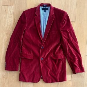 Tommy Hilfiger Velvet Blazer Boy’s Sz 20 EUC